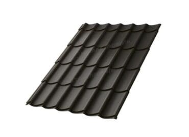 Металлочерепица: Металлочерепица в Бишкеке оцинкованную цвета Темно-коричневый в — 2