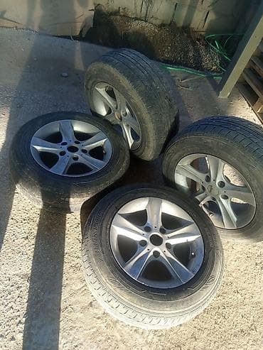 Шины и диски: Колеса в сборе 225 / 55 / R 16, Комплект, Литые, отверстий - 5 — 1