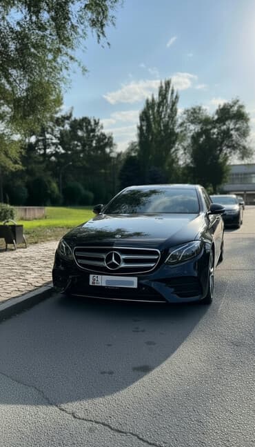 мерсадес: Mercedes-Benz E-Class: 2018 г., 2 л, Автомат, Бензиновая, Седан — 1