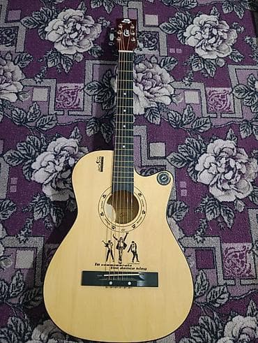 бу гитара: Акустическая гитара JACKSON (надпись на корпусе), формат с вырезом — 3