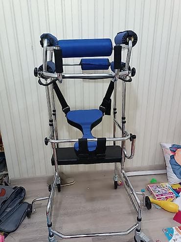 разгрузочный жилет: Детский вертикализатор-ходунки с опорой тела.Новая Особенности и — 3