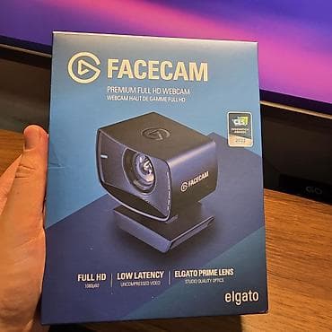 Веб‑камера Elgato Facecam — профессиональная Full HD камера для