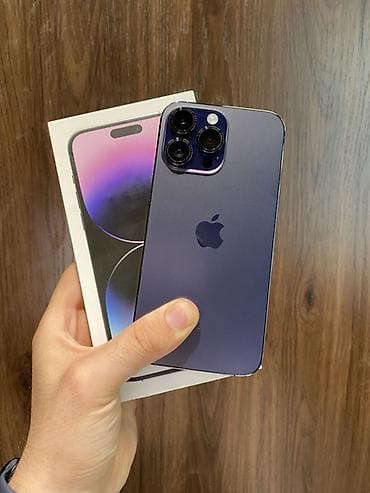 IPhone 14 Pro Max, 256 ГБ, Deep Purple, Коробка, 86 % at lalafo.kg IPhone 14 Pro Max, 256 ГБ, Deep Purple, Коробка, 86 %