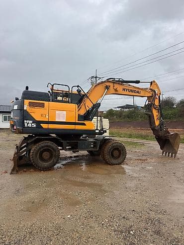 Экскаватор, Hyundai, Колесный