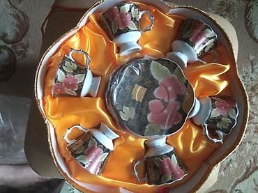 bugatti chiron: Новый очень красивый кофейный сервиз на 6 персон (6 чашечек и 6 — 1