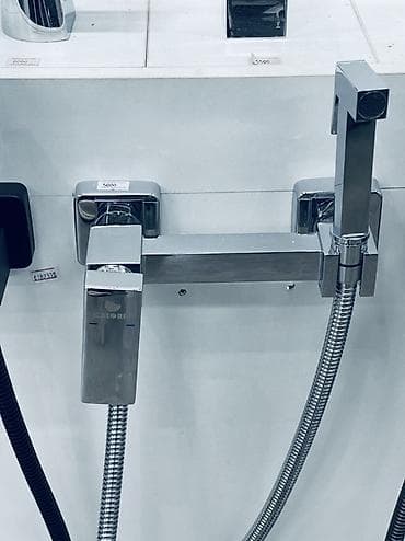 домашний душ: Гигиенический душ со смесителем (настенный) - Комплект: настенный — 6