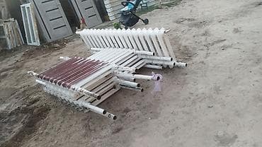 наружний блок: Радиаторы отопления + пластиковые окна - Чугунные секционные — 1