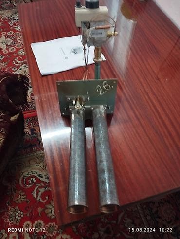 переходник газ: Газовая горелка с автоматикой TGV 307 Описание: - Двухканальная — 1