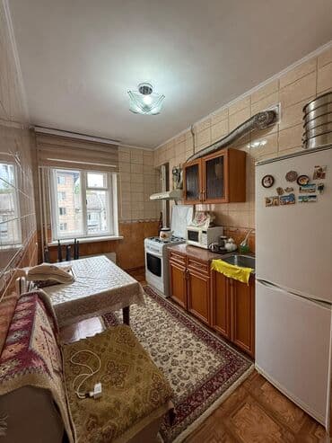 кок жар молдокулова: 4 бөлмө, 81 кв. м, Жеке план, 4 кабат, Косметикалык ремонт — 10