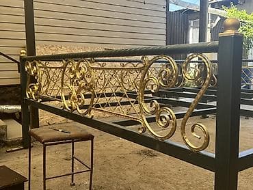 кованая мебель: Тапчан, скоро будет готов. Пока фото до — 3