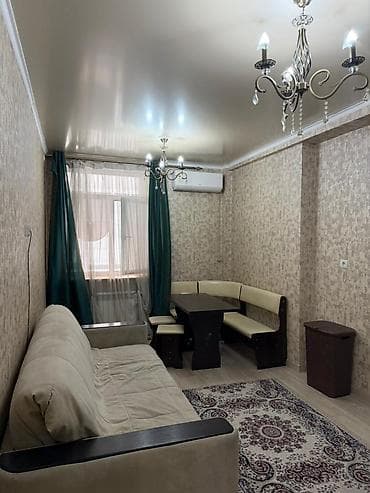 flat kant: 2 комнаты, Риэлтор, С мебелью полностью — 5