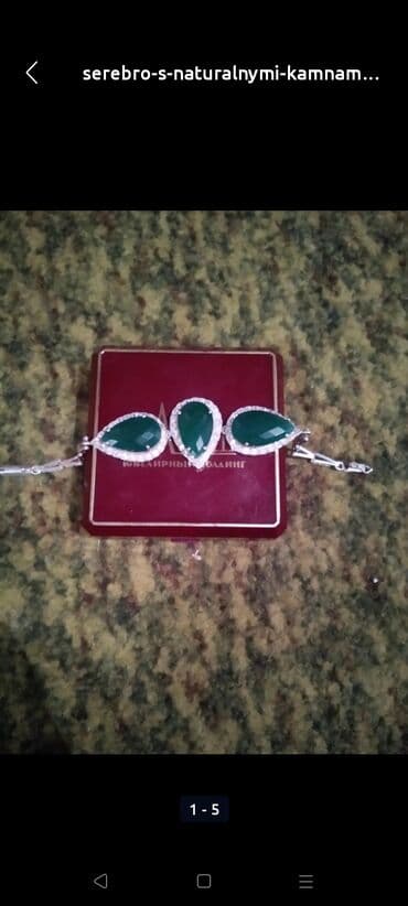 набор пандора: 925 серебро с натуральными камнями, эксклюзив черные серьги топаз — 6