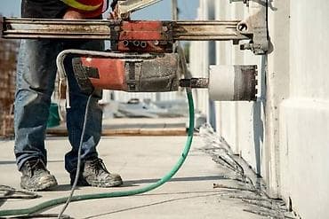 Типография үчүн жабдуулар: Алмазное бурение и сверление отверстий в бетоне, железобетоне, кирпиче — 1