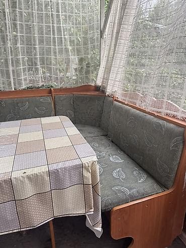 кухонные угол: Кухонный мягкий уголок, ЛДСП, цвет - Серый — 1