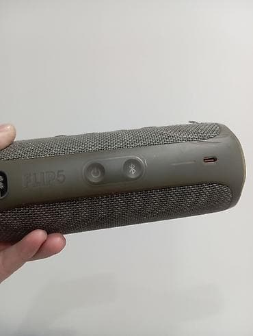 Динамики и колонки: Портативная Bluetooth-колонка JBL Flip 5 (хаки/оливковый цвет) - — 2