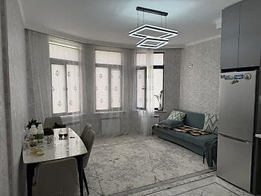 Недвижимость: 1 комната, 48 м², Киргизия 1 Элитка, 2 этаж, Евроремонт — 1