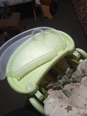 контейнер мини: Детский стульчик для кормления - Цвет: светло‑зеленый. - Съёмный — 1