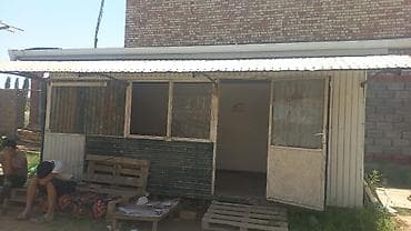 Разборная бытовка/вагончик из профнастила - Материал: металлический