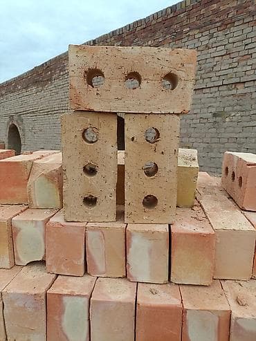 Дом и сад: Пустотелый, дырчатый, Жженый кирпич, Полублок, 250×120×88 — 4