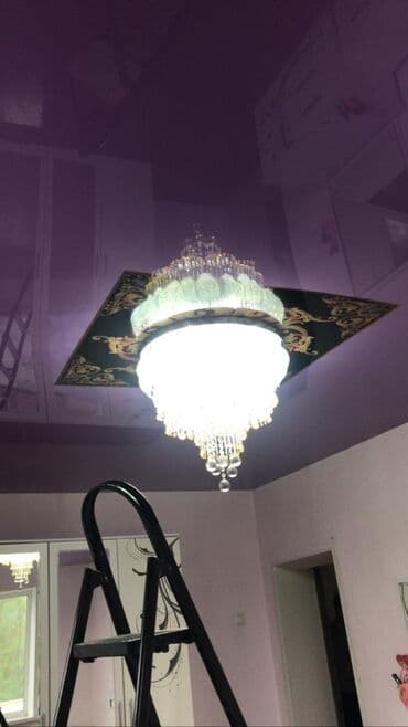требуются монтажники натяжных потолков: Натяжной потолок Глянцевое, Матовое, 3D потолки Монтаж, Гарантия, Демонтаж — 1