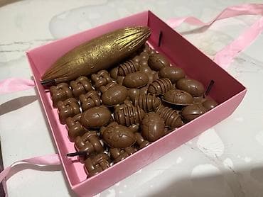 ножы для мясо: Подарочный набор шоколада в тематике «инструменты и детали» Шоколад — 3