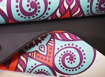 коврик йога: Каучуковый коврик для йоги с верхним покрытием из микрофибры — 2