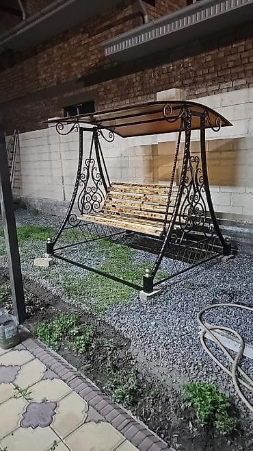 royce laser level: Садовые качели Металл, Со спинкой, С крышей — 2