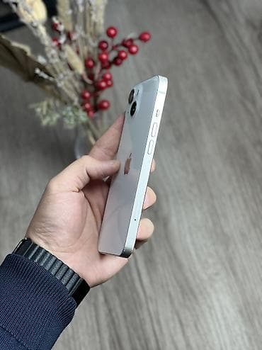 aifon x: IPhone 13, Б/у, 128 ГБ, Белый, Чехол, 100 % — 3