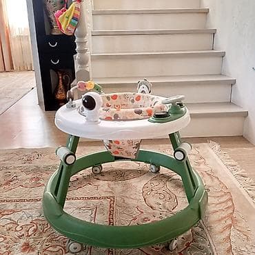 ходунки chicco: Детские ходунки с игровой панелью - Круглая устойчивая база с широкой — 1