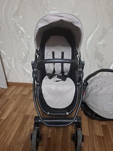 коляски graco: Коляска американская Graco 3в 1 люлька 0+ с зимним чехлом прогулка 6+ — 7