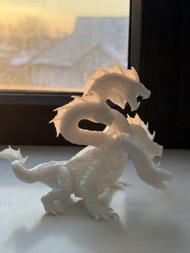 Искусство и коллекционирование: Фигурка «Гидра» (3D‑печать) - Материал: пластик (PLA/схожий — 2