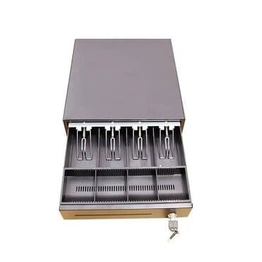 ящик для документов: Денежный Ящик BQ330DK, Ш33,5см*Д36см*В9см, 4-заж. для купюр, 4-ячеек — 3