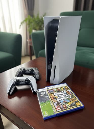 ps2 hdd: PS5 фат модель комплект полный, все необходимые провода и 2шт — 1