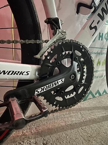 починка велосипеда: Шоссейный велосипед, Specialized, Рама L (172 - 185 см), Б/у — 2
