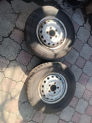 парог е34: Железные Диски R 15 1 шт, отверстий - 5, Б/у — 1