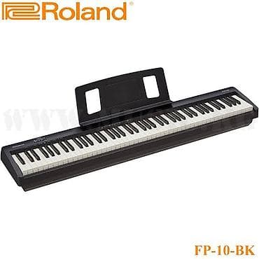 Roland FP-10 BK только фортепиано 42000 С крестик подставкой 43000 с