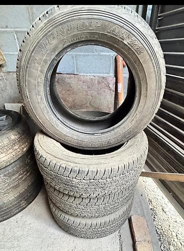 шина 265 60r18: Шины 265 / 60 / R 18, Всесезонная, Б/у, Комплект, Внедорожные (АТ/МТ), Япония, DUNLOP — 1