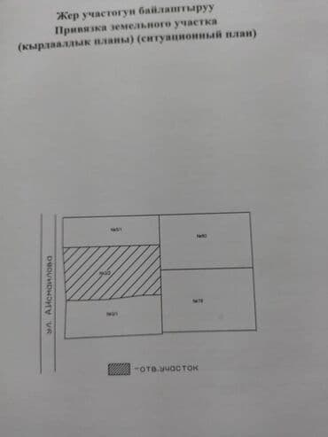 продаю дом село байтик: 10 соток, Кызыл китеп, Техпаспорт — 4