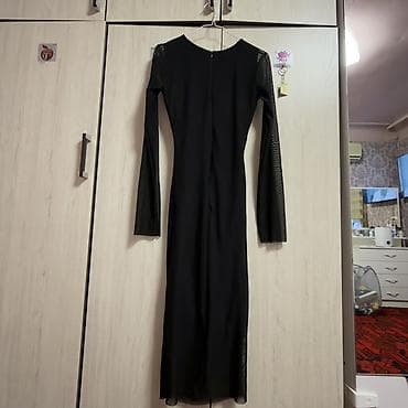 коктейли: Вечернее платье, Коктейльное, Трикотаж, С рукавами, L — 2