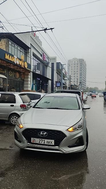 civic 2001: Hyundai Sonata: 2018 г., 2 л, Автомат, Бензин, Седан — 1