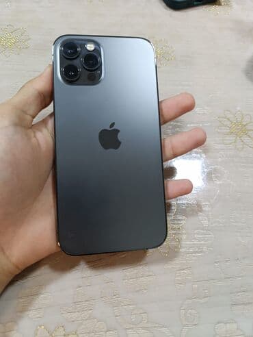 компьютер сатылат: IPhone 12 Pro, Колдонулган, 128 ГБ, Space Gray, 100 % — 3