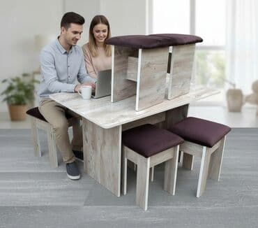 набор для перемещения мебели: Кухонный стол и стул, Новый, Самовывоз, Платная доставка — 7