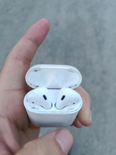 jack minijack: Беспроводные вкладыши наушники, Apple, Airpods 2, Б/у — 1