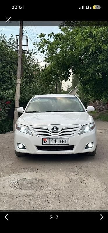 Toyota Camry: 2009 г., 2.5 л, Автомат, Бензин, Седан