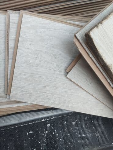 напольное покрытие: Ламинат б/у 30 кв.м по 250 сом за кв.м — 1