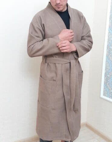 домашние халаты больших размеров: Оптом минимум 10 шт Оптовая цена-1300 с В розницу -1600 с Мужской — 10