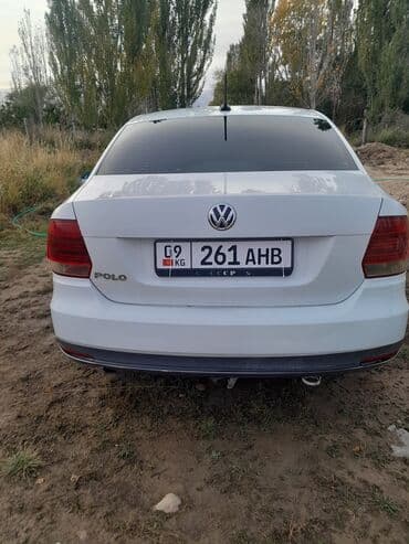 авто из белоруссии в бишкек: Volkswagen Polo: 2017 г., 1.6 л, Автомат, Бензин, Седан — 3