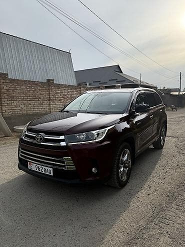 byd e5: Toyota Highlander: 2019 г., 3.5 л, Автомат, Гибрид, Кроссовер — 2