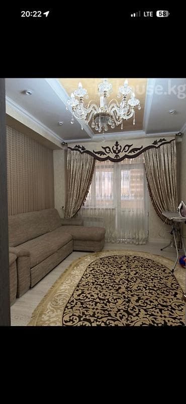 4 комнаты, 136 м², Асанбай мкр Элитка, 1 этаж, Дизайнерский ремонт — 4
