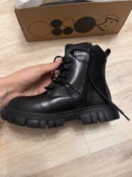 скандия обувь детская зимняя: Натуральная кожа Зимние ботинки Еврозима До -10 с теплым носком👍 — 3